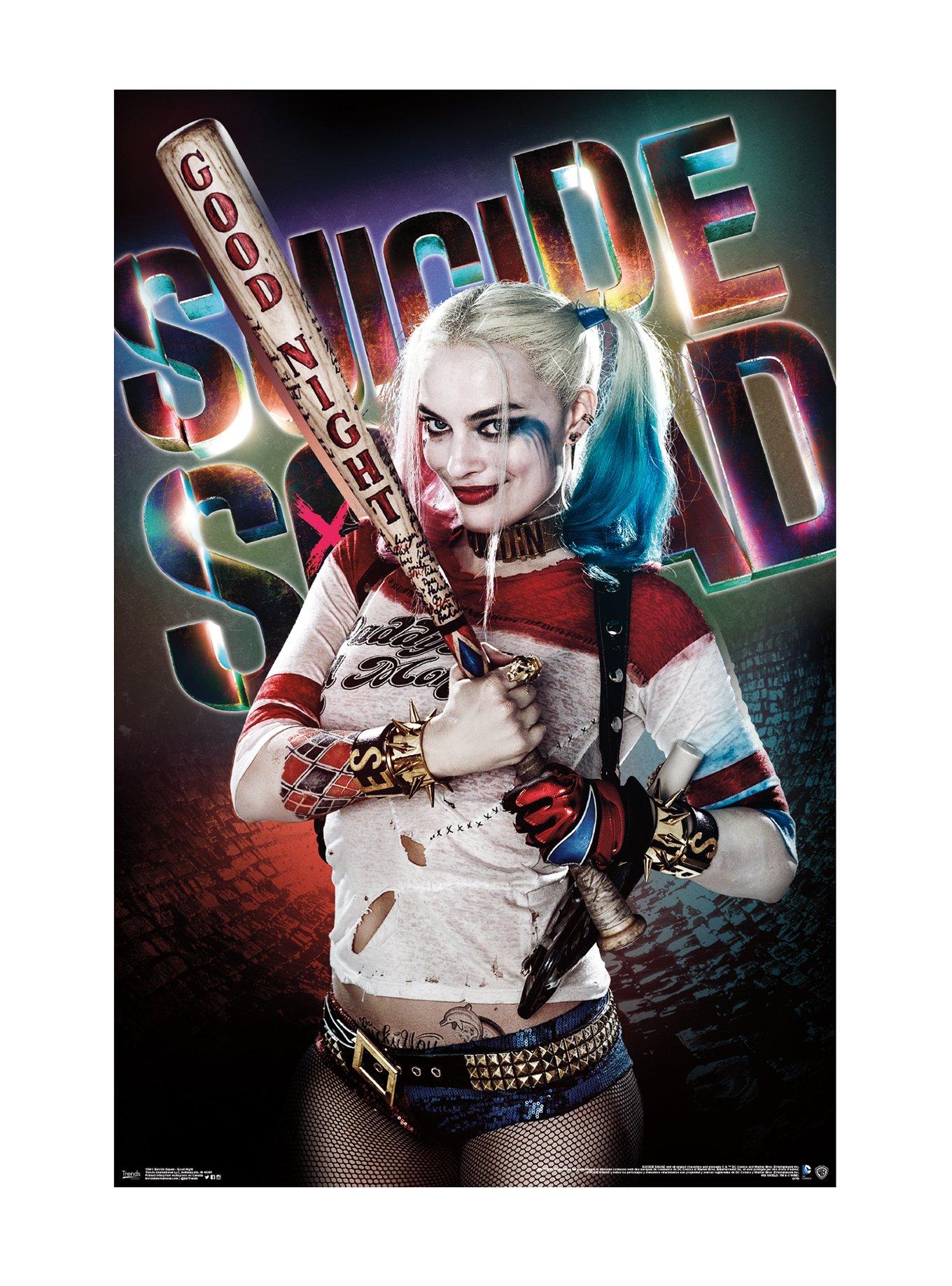 DC Comics Suicide Squad Harley Quinn Good Night Poster, , hi-res