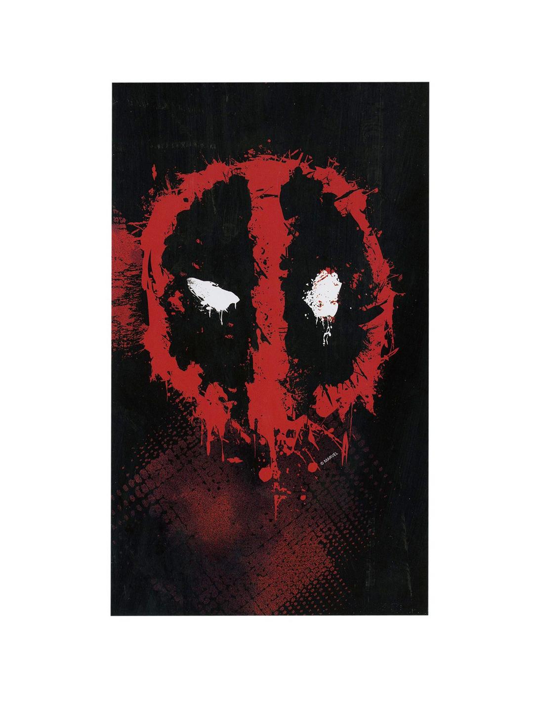 Marvel Deadpool Splatter Logo Decal, , hi-res