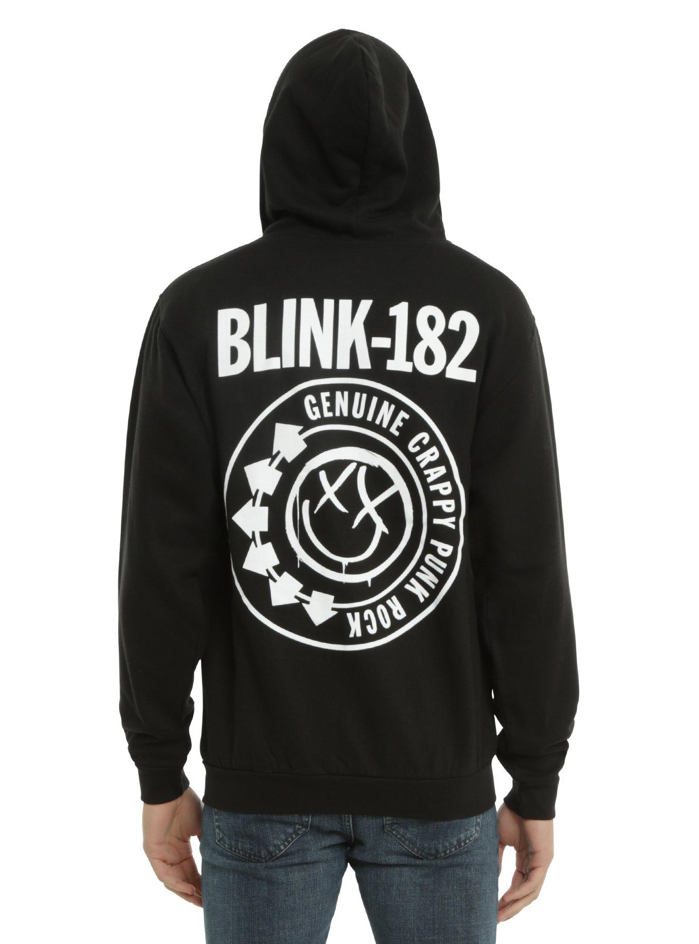 Blink 182 zip up hoodie on sale