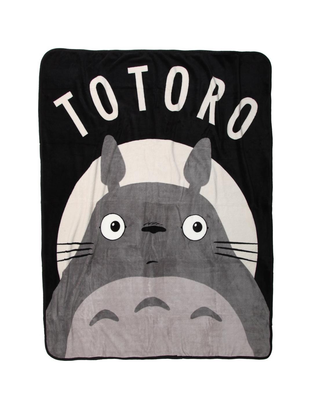 Studio Ghibli My Neighbor Totoro Character Throw Blanket, , hi-res