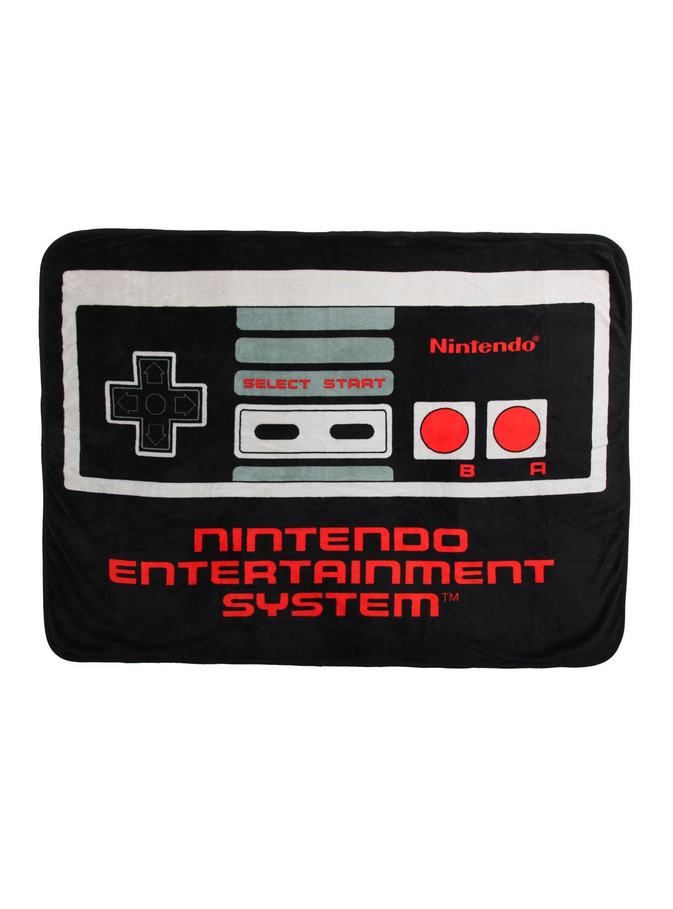 Nintendo NES Classic Controller Throw Blanket, , hi-res