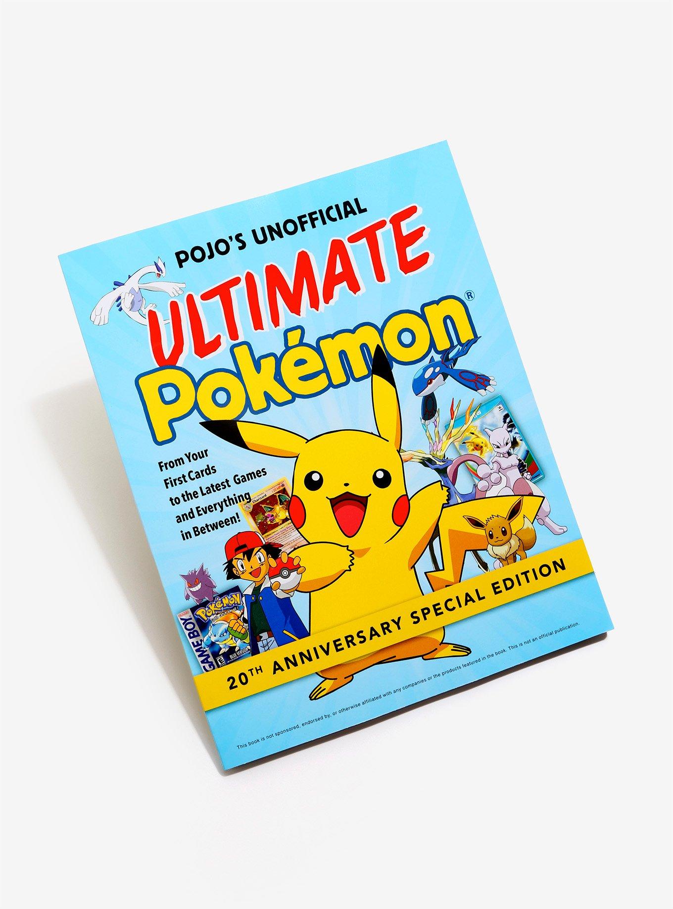 Pojos Unofficial Ultimate Pokémon Book 20th Anniversary Edition Boxlunch 1107