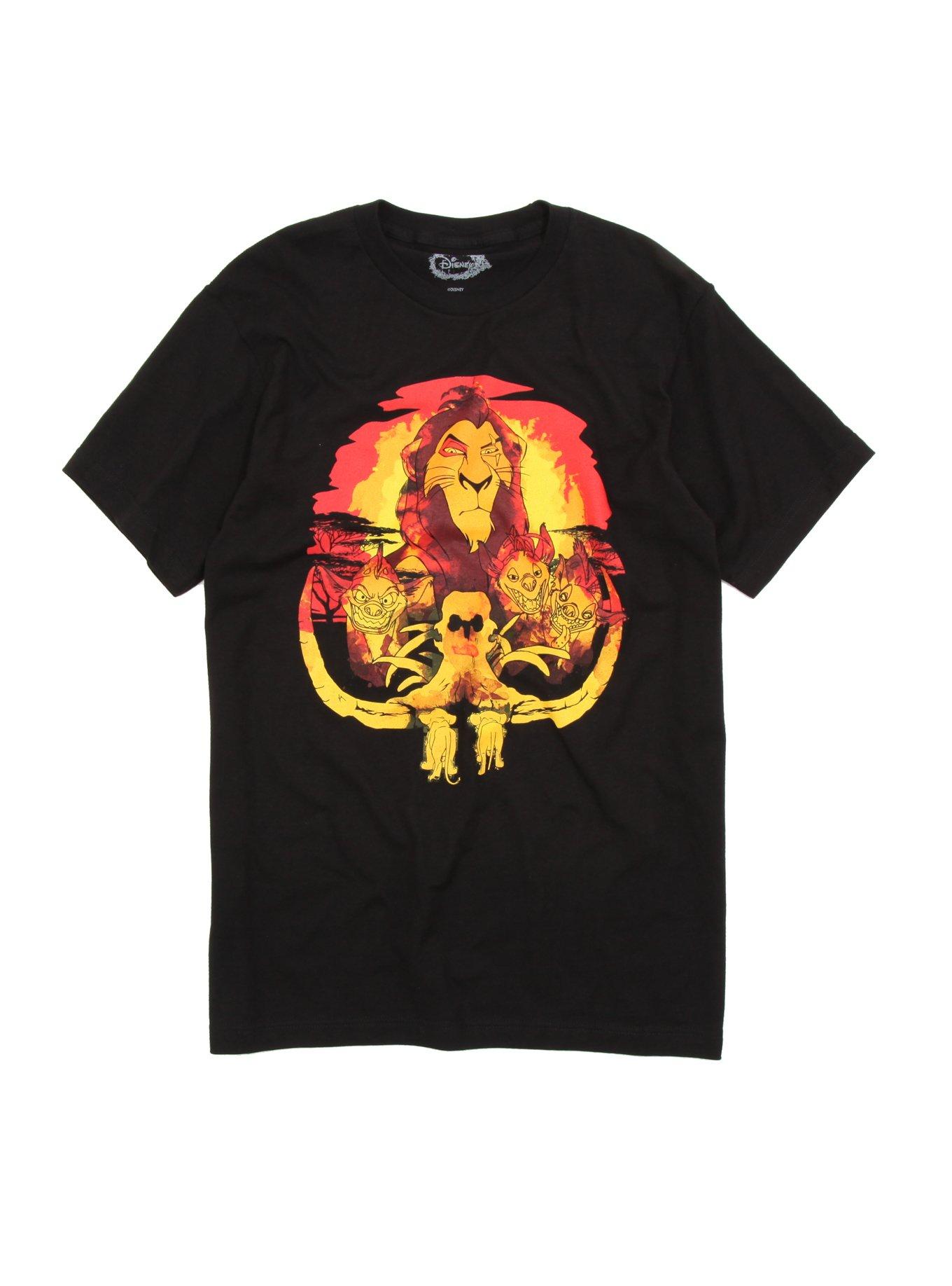 Disney The Lion King Scar Skull T-Shirt | Hot Topic