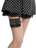 Leg Belt With Studded Card Holder, , hi-res