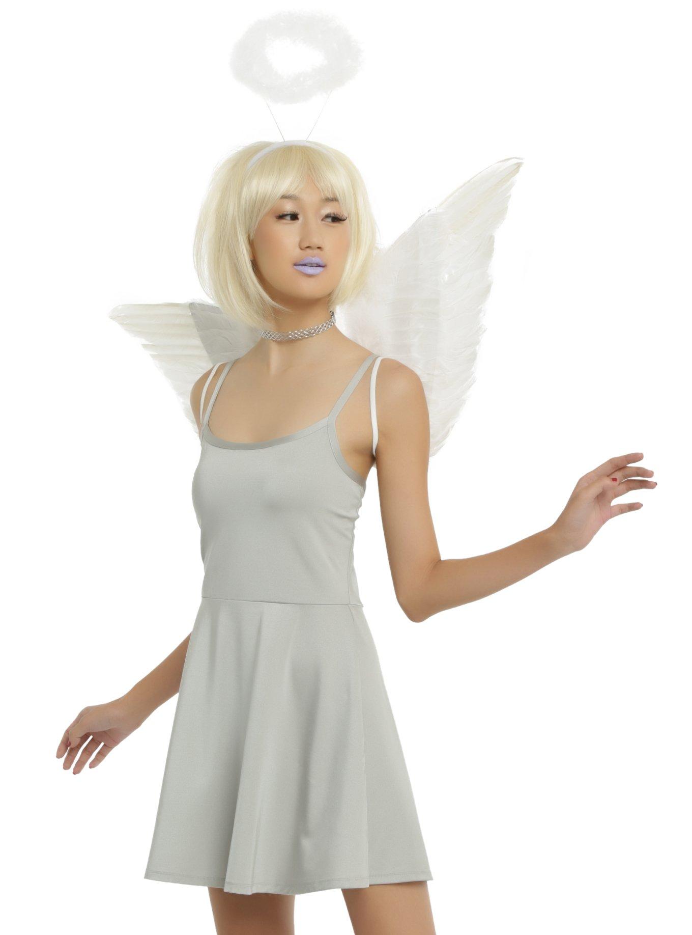 White Angel Wing Set, , hi-res
