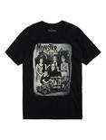 Rock Rebel The Munsters Family Portrait T-Shirt, BLACK, hi-res