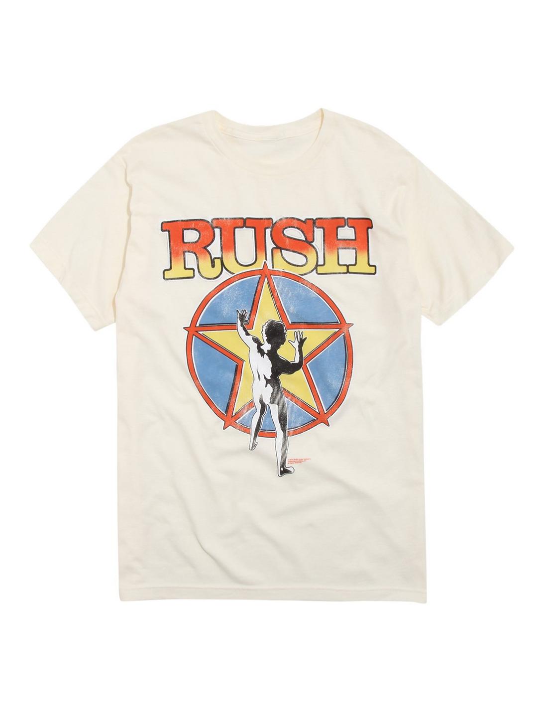 Rush Starman Logo T-Shirt, NATURAL, hi-res