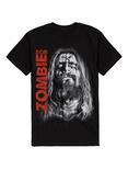 Rob Zombie Close-Up Photo T-Shirt, BLACK, hi-res
