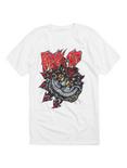 Blink-182 Crazy Cat T-Shirt, WHITE, hi-res