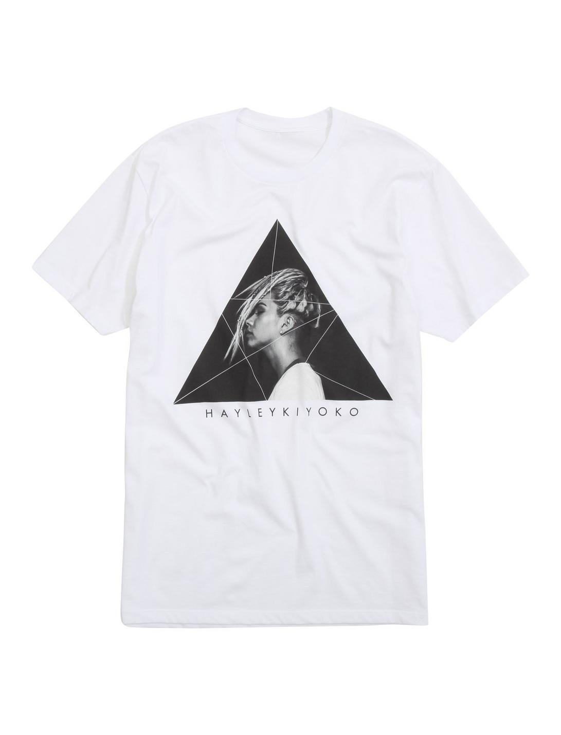 Hayley Kiyoko Triangle T-Shirt, WHITE, hi-res