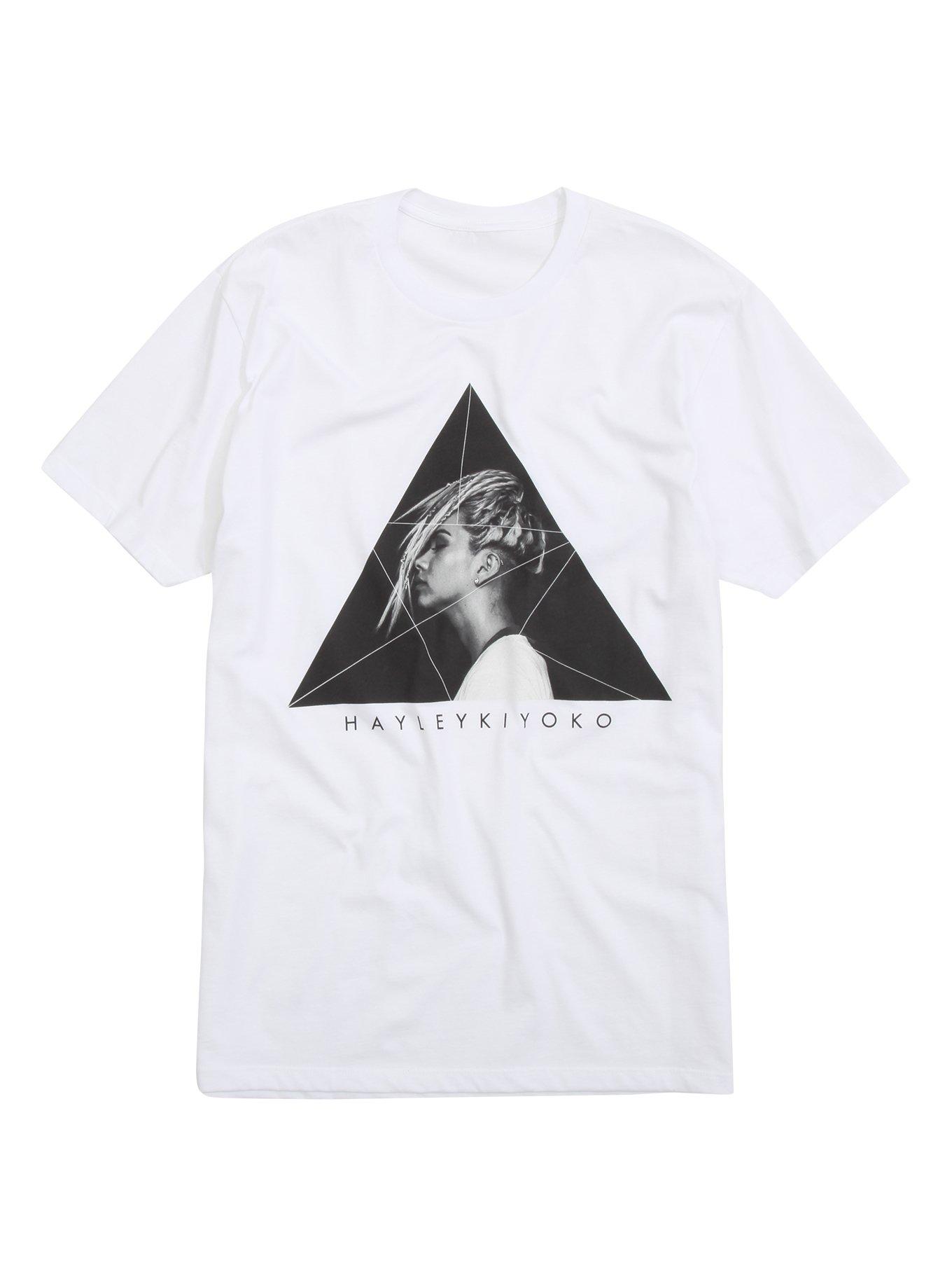 Hayley Kiyoko Triangle T-Shirt, WHITE, hi-res