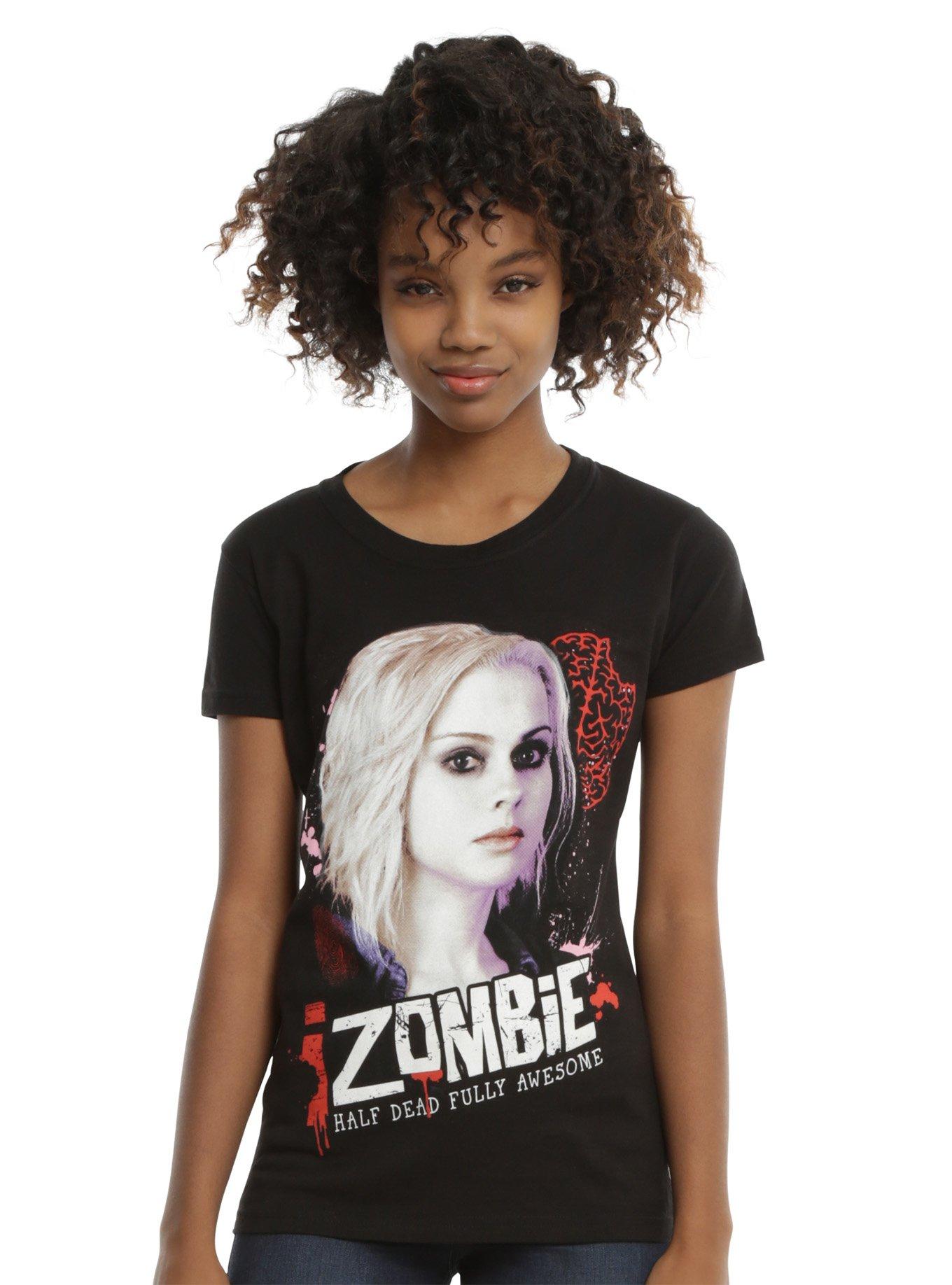 iZombie Take A Bite Girls T-Shirt, BLACK, hi-res