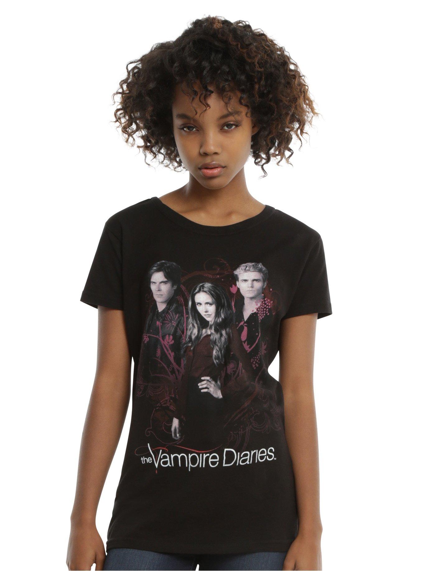 The Vampire Diaries Girls T-Shirt, BLACK, hi-res