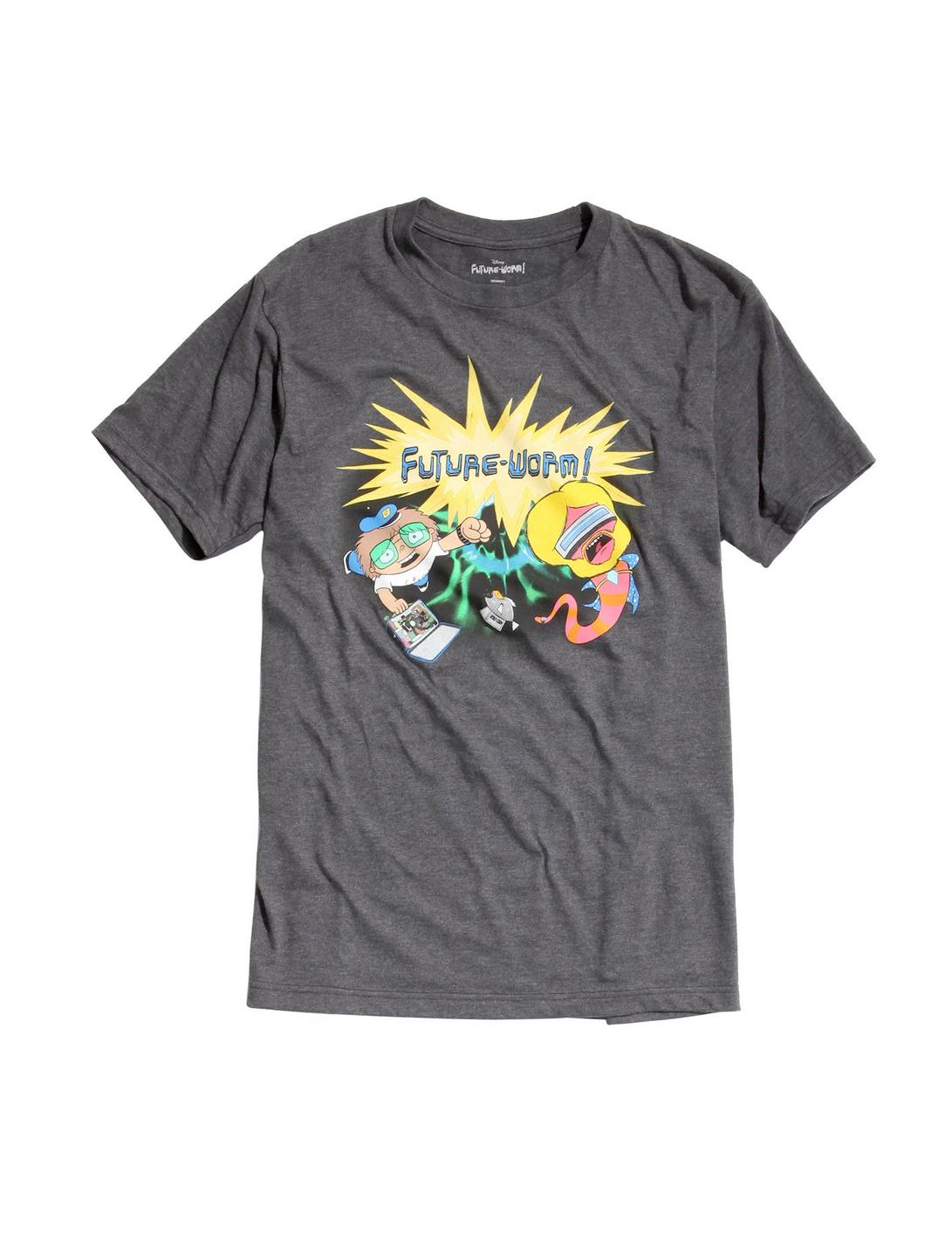 Disney Future-Worm! Danny & Fyootch T-Shirt, BLACK, hi-res