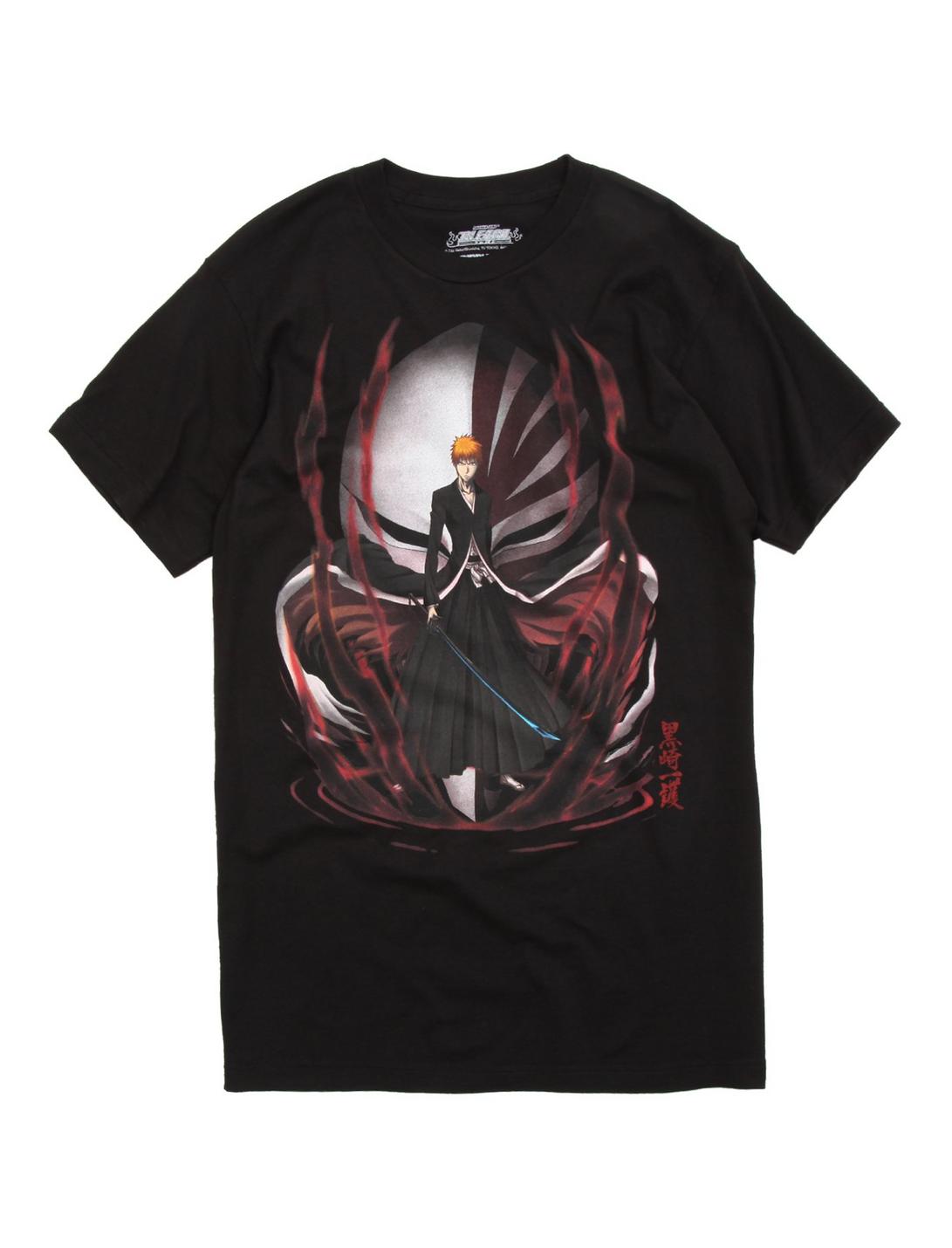 Bleach Ichigo Hollow Mask T-Shirt, BLACK, hi-res