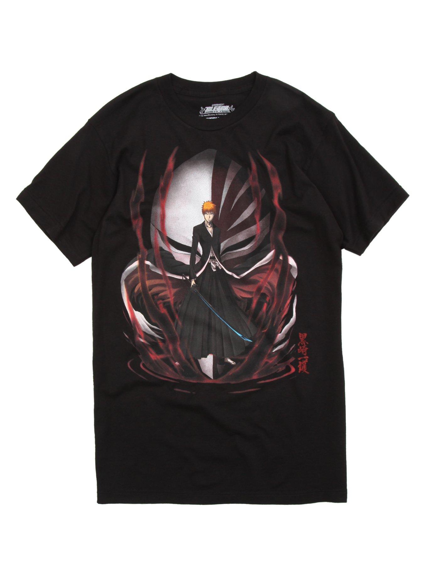 Bleach Ichigo Hollow Mask T-Shirt, BLACK, hi-res