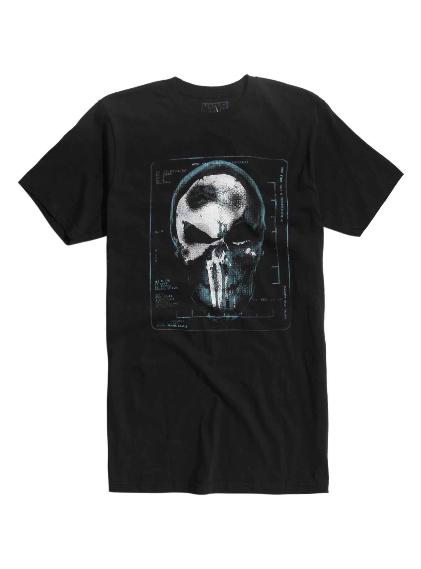 Marvel Punisher Bulletproof T-Shirt, BLACK, hi-res