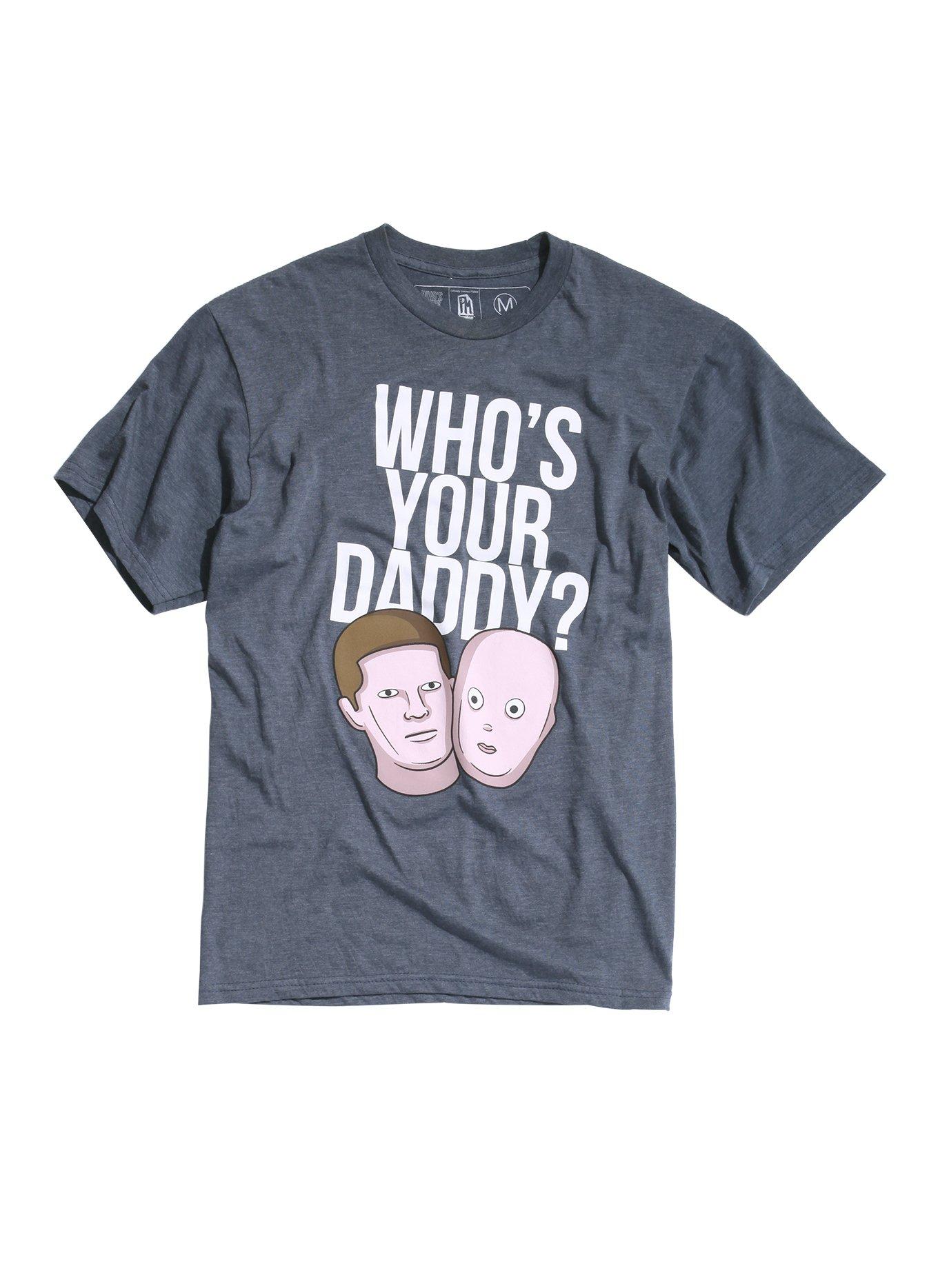 Who's Your Daddy? Logo T-Shirt, BLUE, hi-res