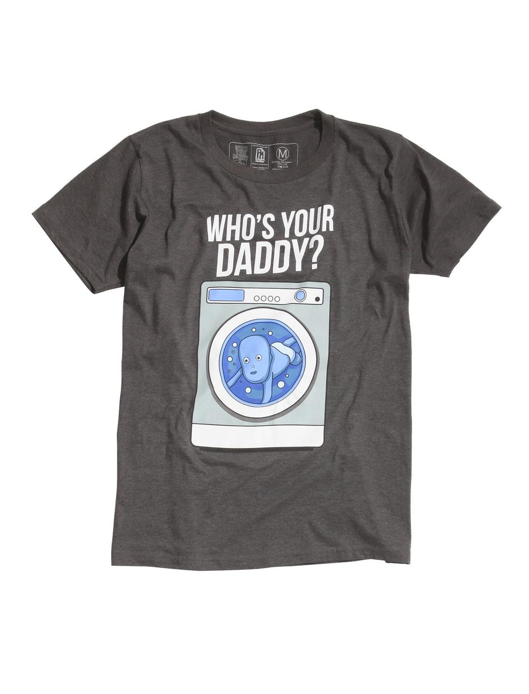 Who's Your Daddy? Washing Machine T-Shirt, GREY, hi-res
