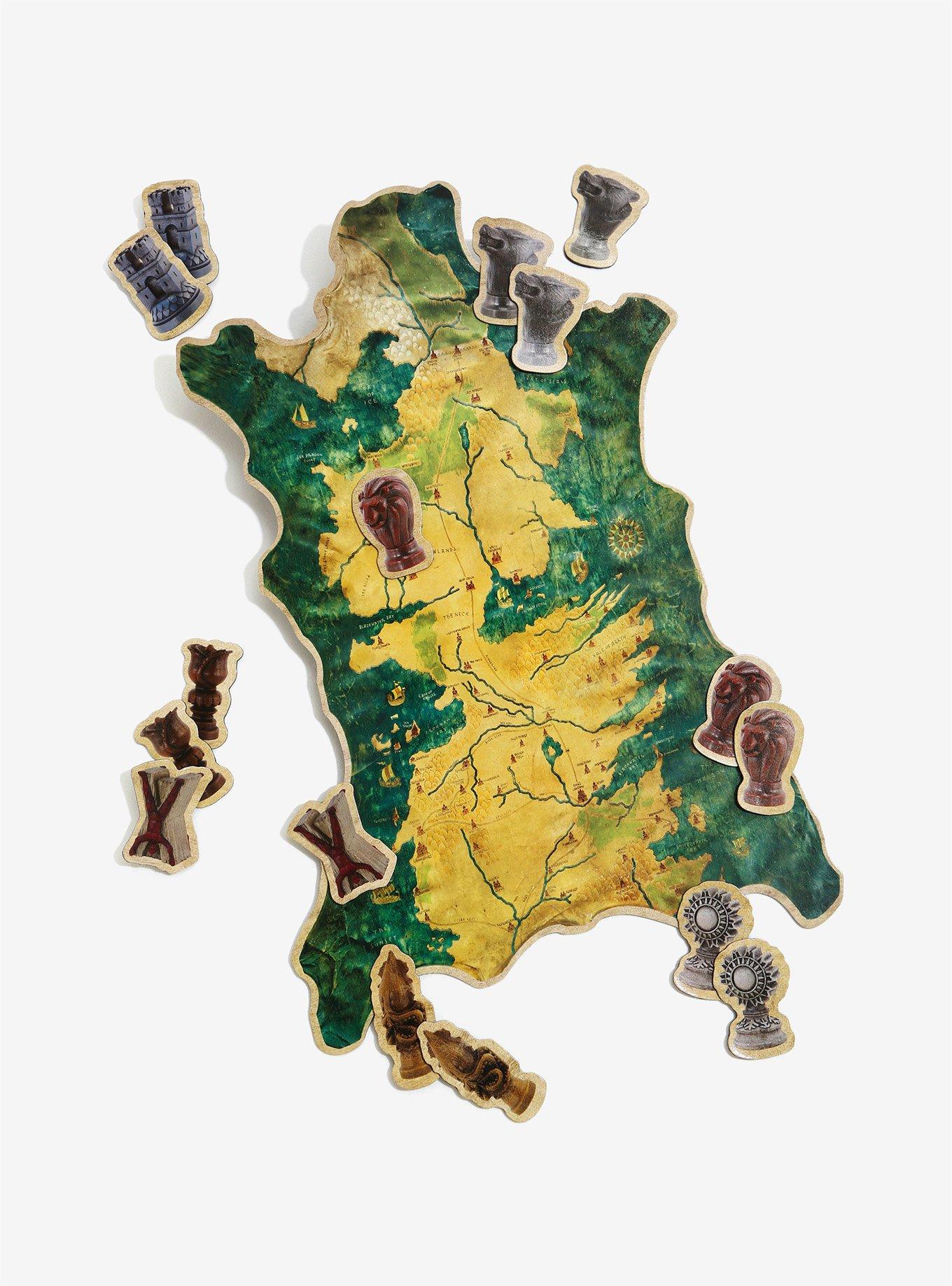 Game Of Thrones Map Of Westeros Magnetic Marker Set, , hi-res