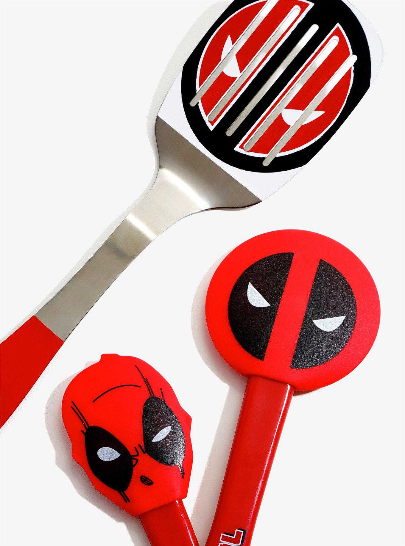 Marvel Deadpool 3-Piece Spatula Set, , hi-res