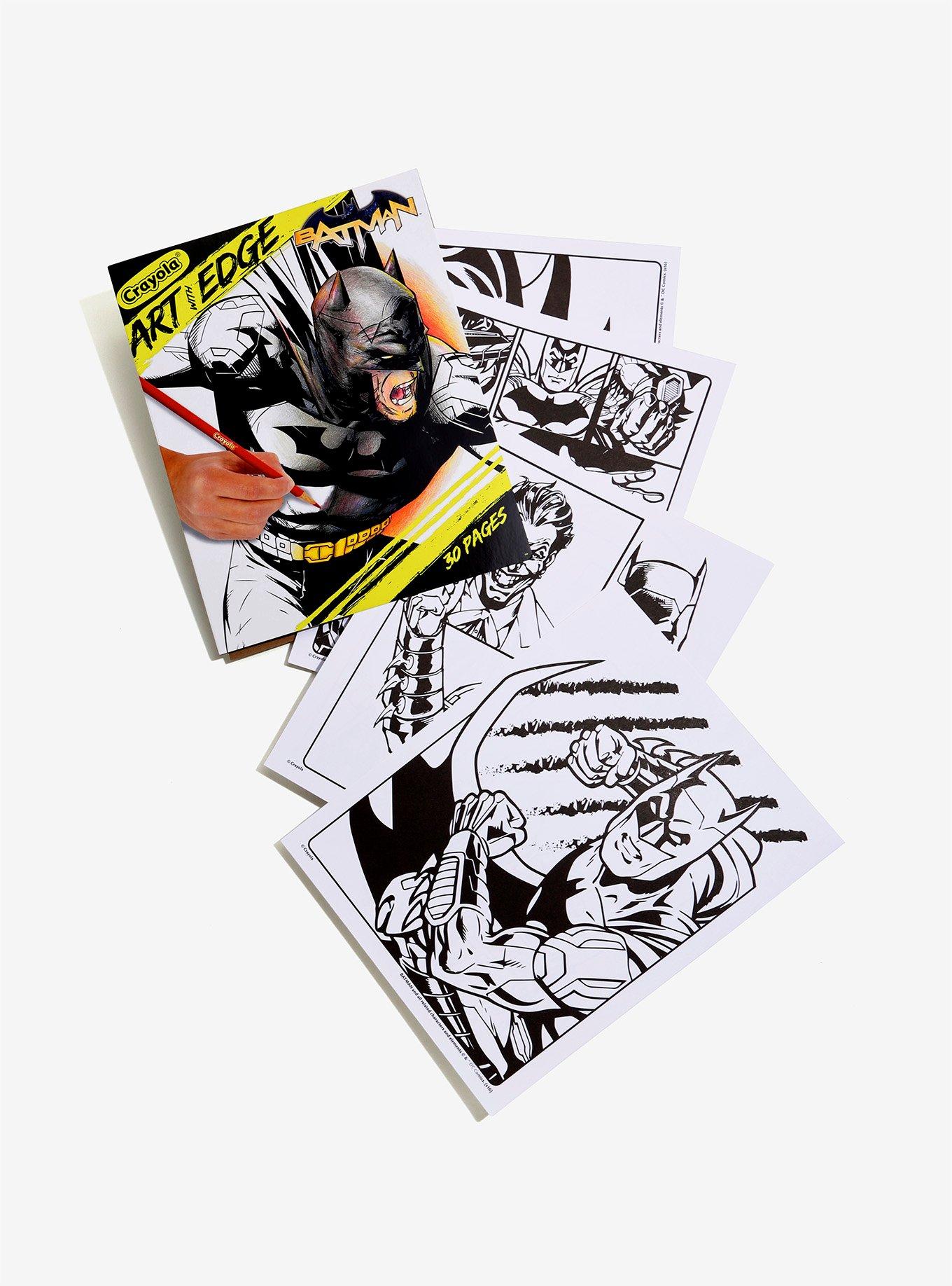 DC Comics Batman Crayola Coloring Pages Book | BoxLunch