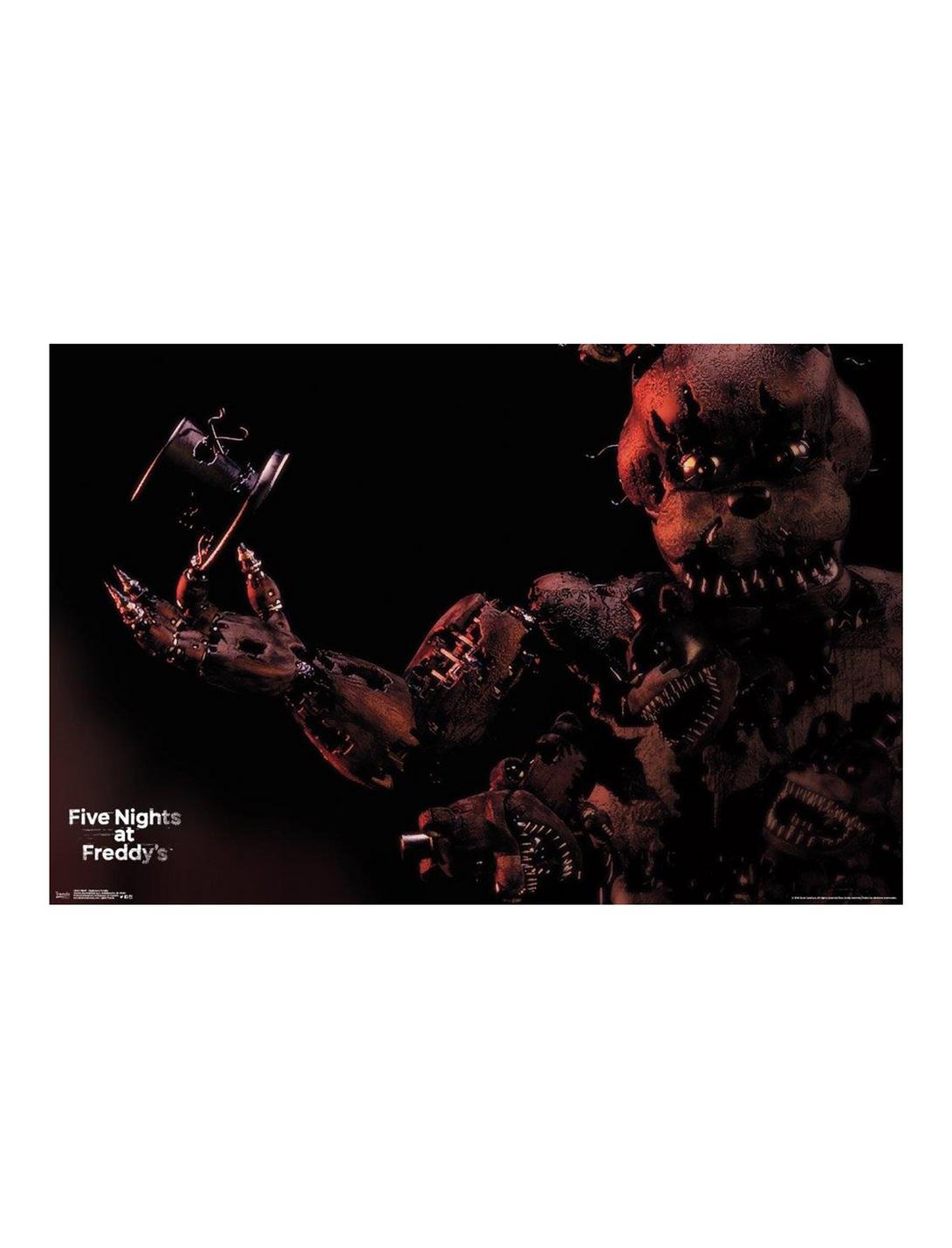 Five Nights At Freddy's Nightmare Freddy Poster, , hi-res