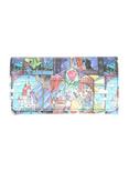 Disney Beauty And The Beast Stained Glass Flap Wallet, , hi-res