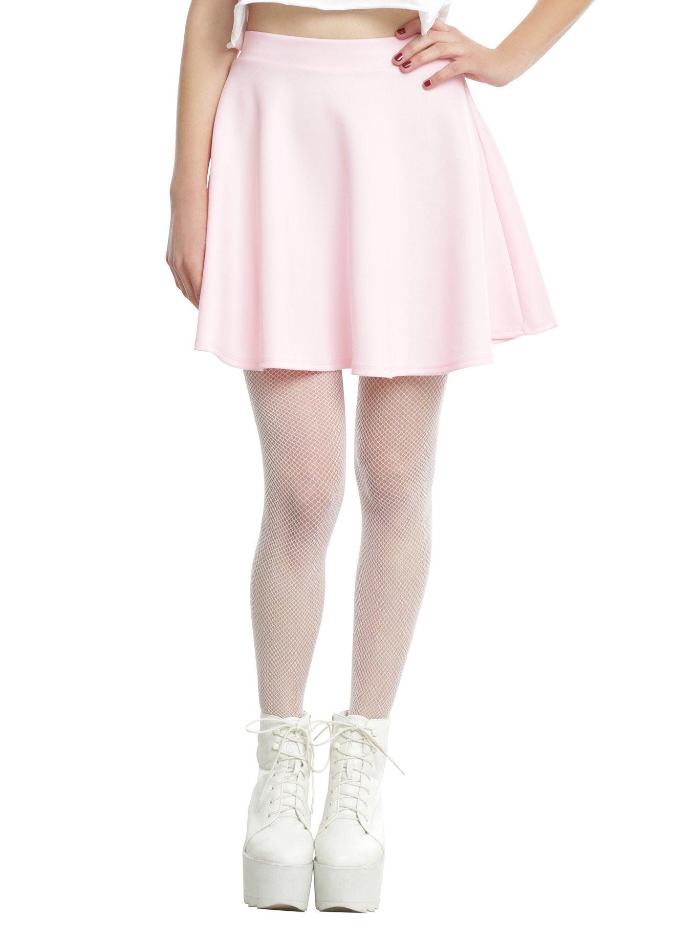 Pastel Goth Guns And Knives Skater Skirt