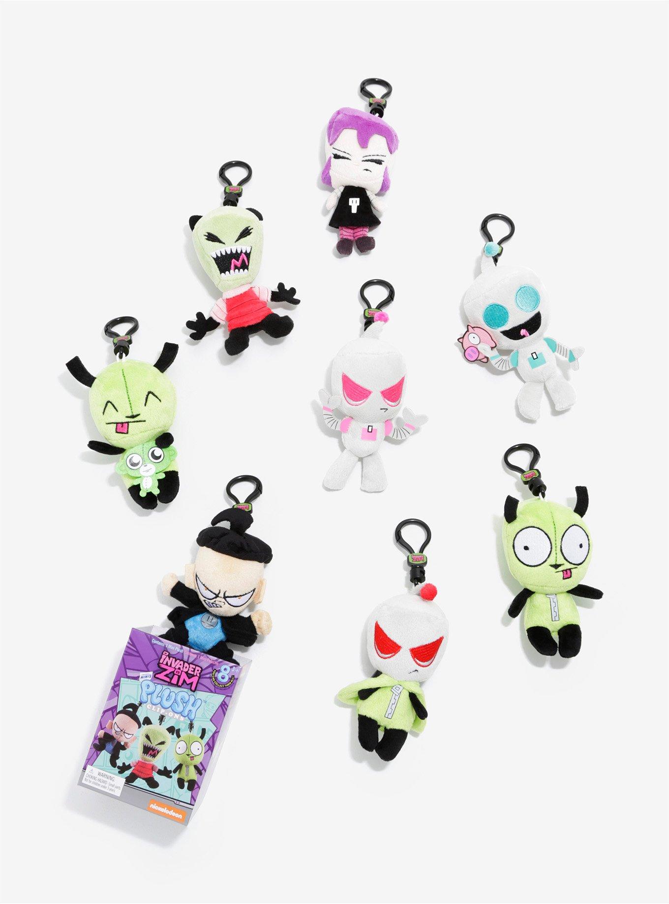 Invader Zim Plush Key Chain Blind Box, , hi-res