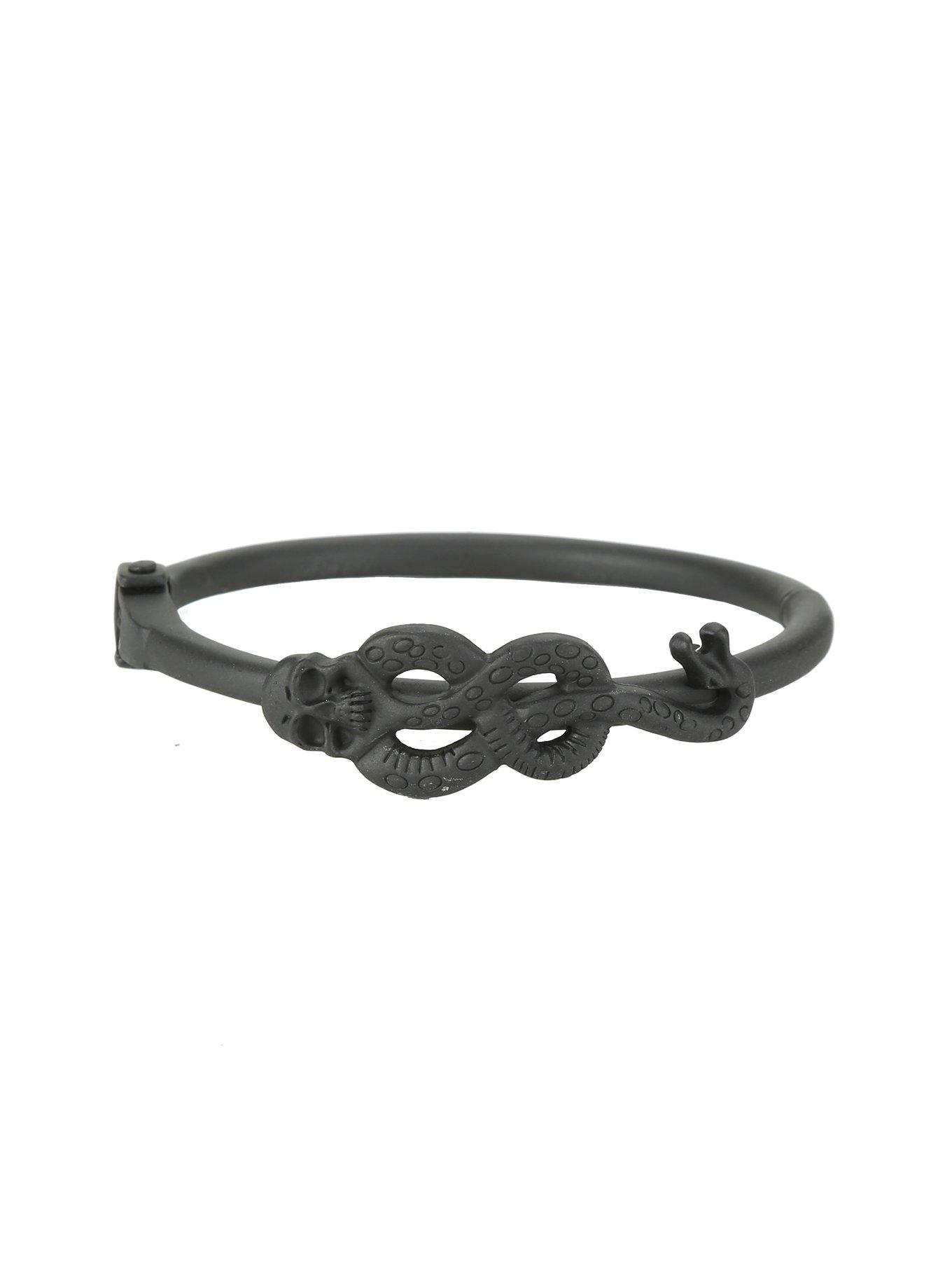 Harry Potter Death Eaters Dark Mark Hinged Bracelet, , hi-res