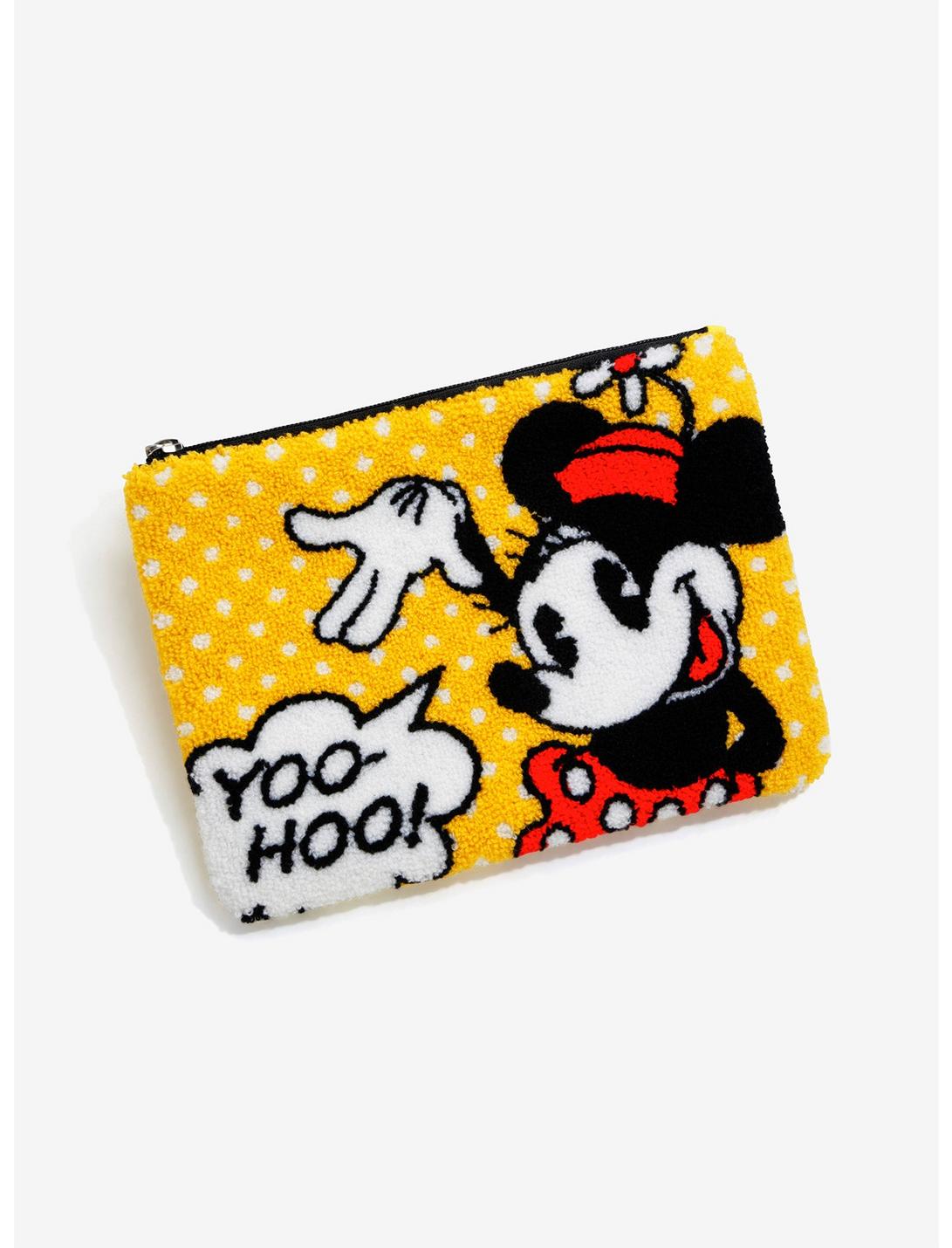 Loungefly Disney Minnie Mouse Chenille Pouch, , hi-res
