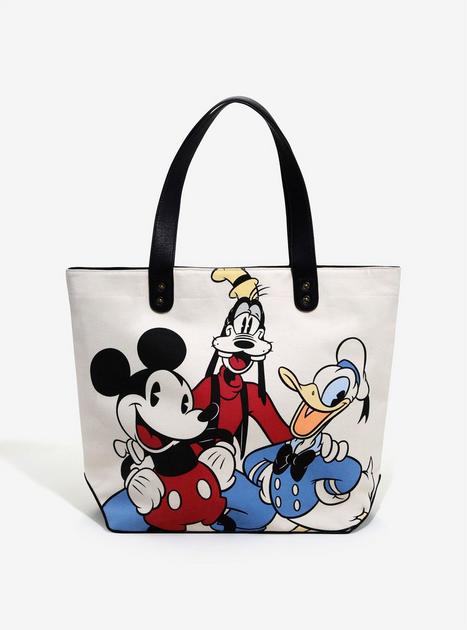 Loungefly Disney Mickey & Friends Canvas Tote | BoxLunch