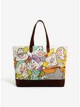 Loungefly Disney Snow White And The Seven Dwarfs Canvas Tote, , hi-res