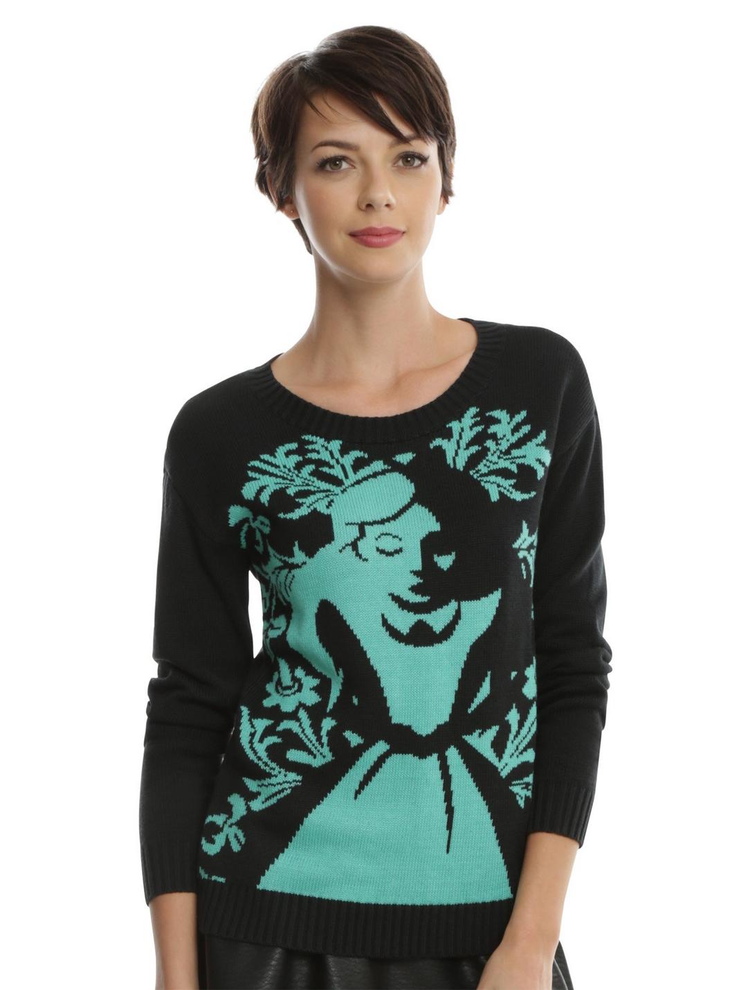 Disney Alice In Wonderland Girls Sweater, BLACK, hi-res