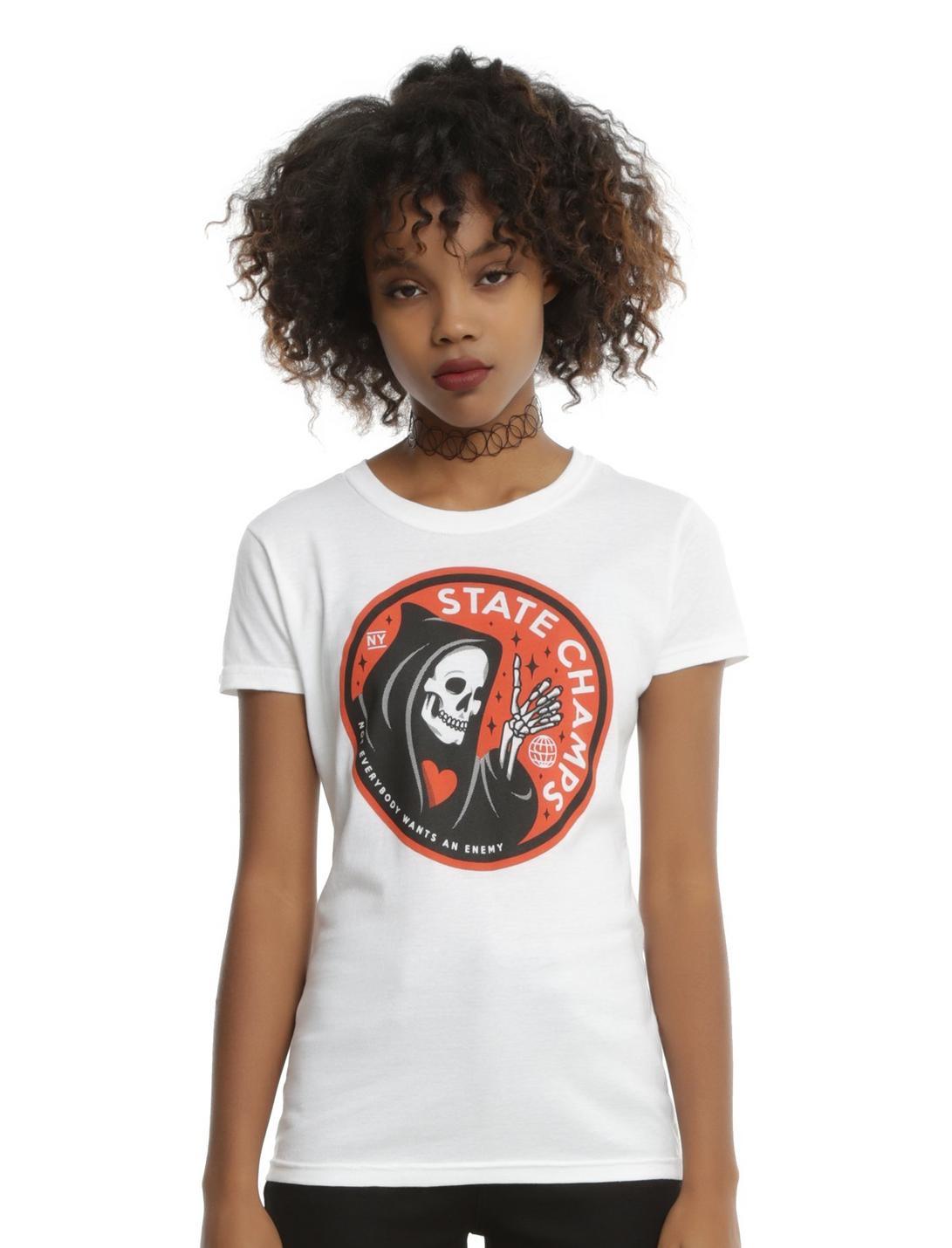 State Champs Reaper Girls T-Shirt, WHITE, hi-res