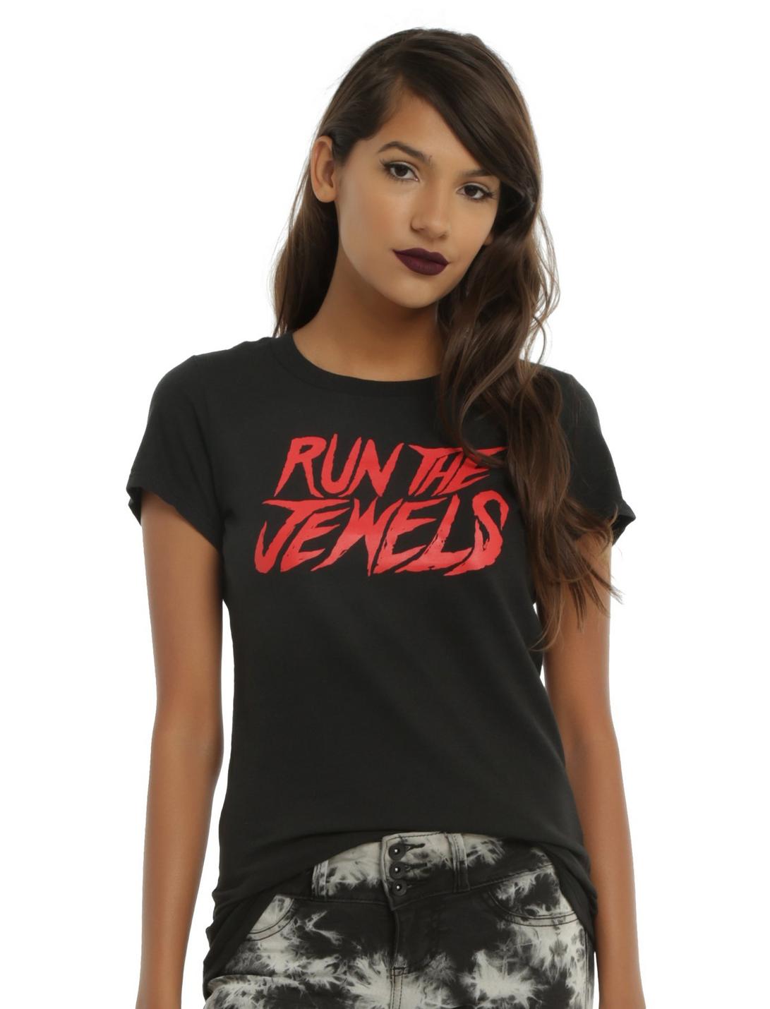 Run The Jewels Red Logo T-Shirt, BLACK, hi-res