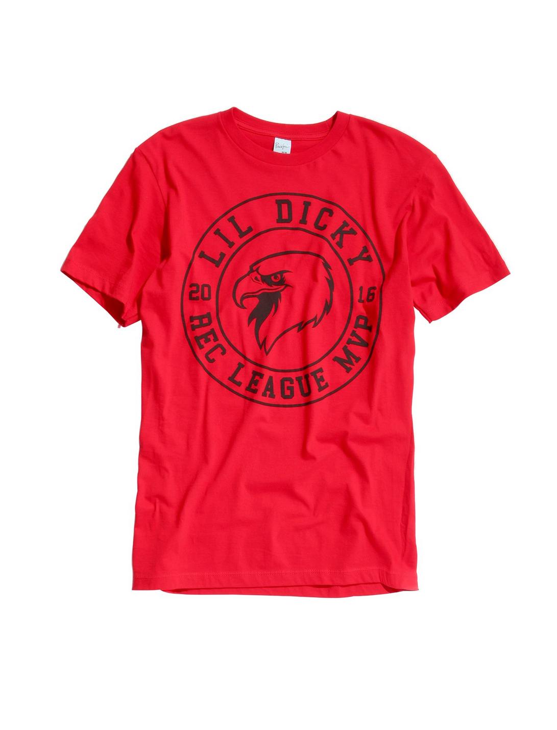 Lil Dicky Rec League MVP Spirit Eagle T-Shirt, RED, hi-res