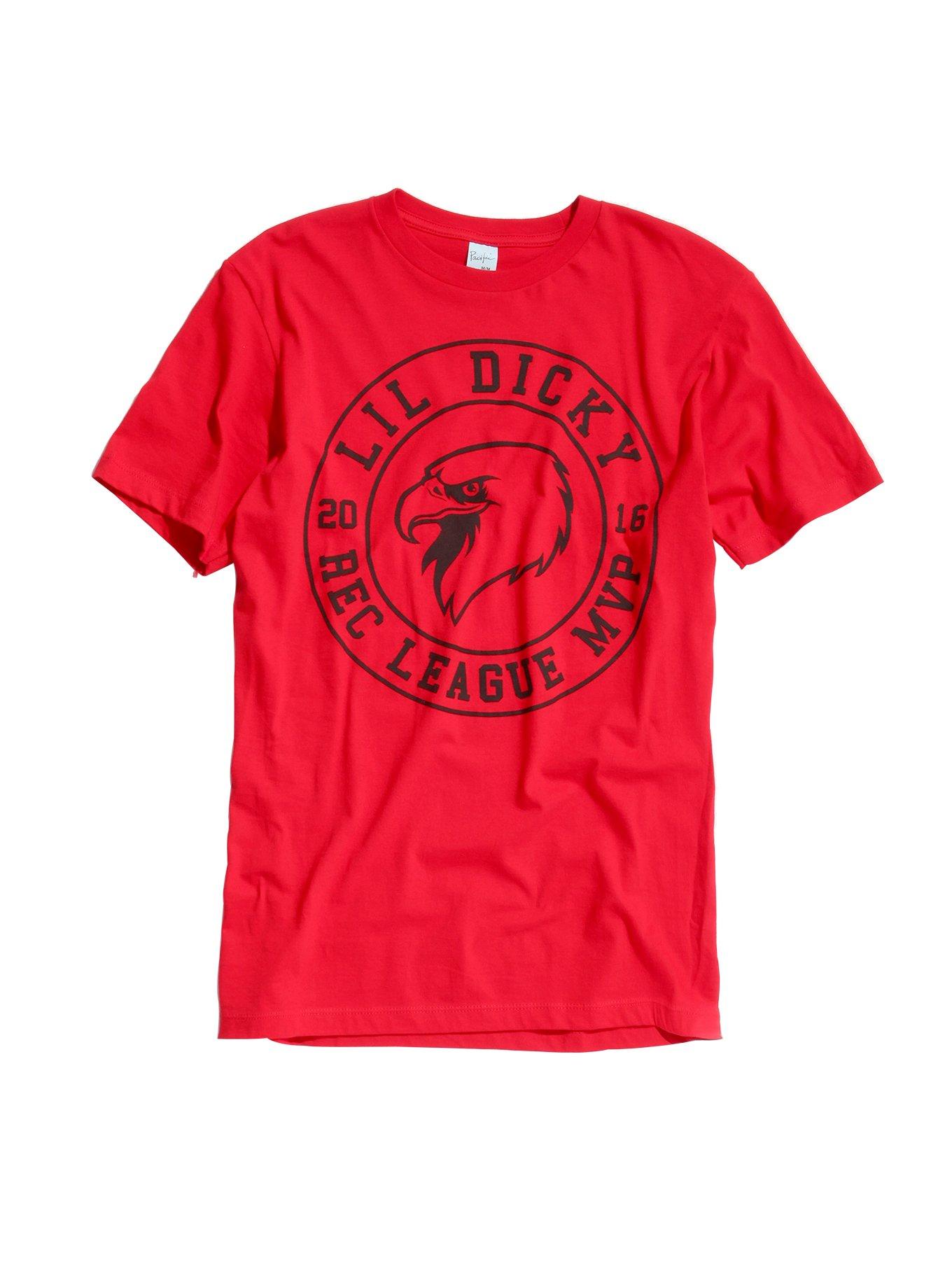 Lil Dicky Rec League MVP Spirit Eagle T-Shirt, RED, hi-res