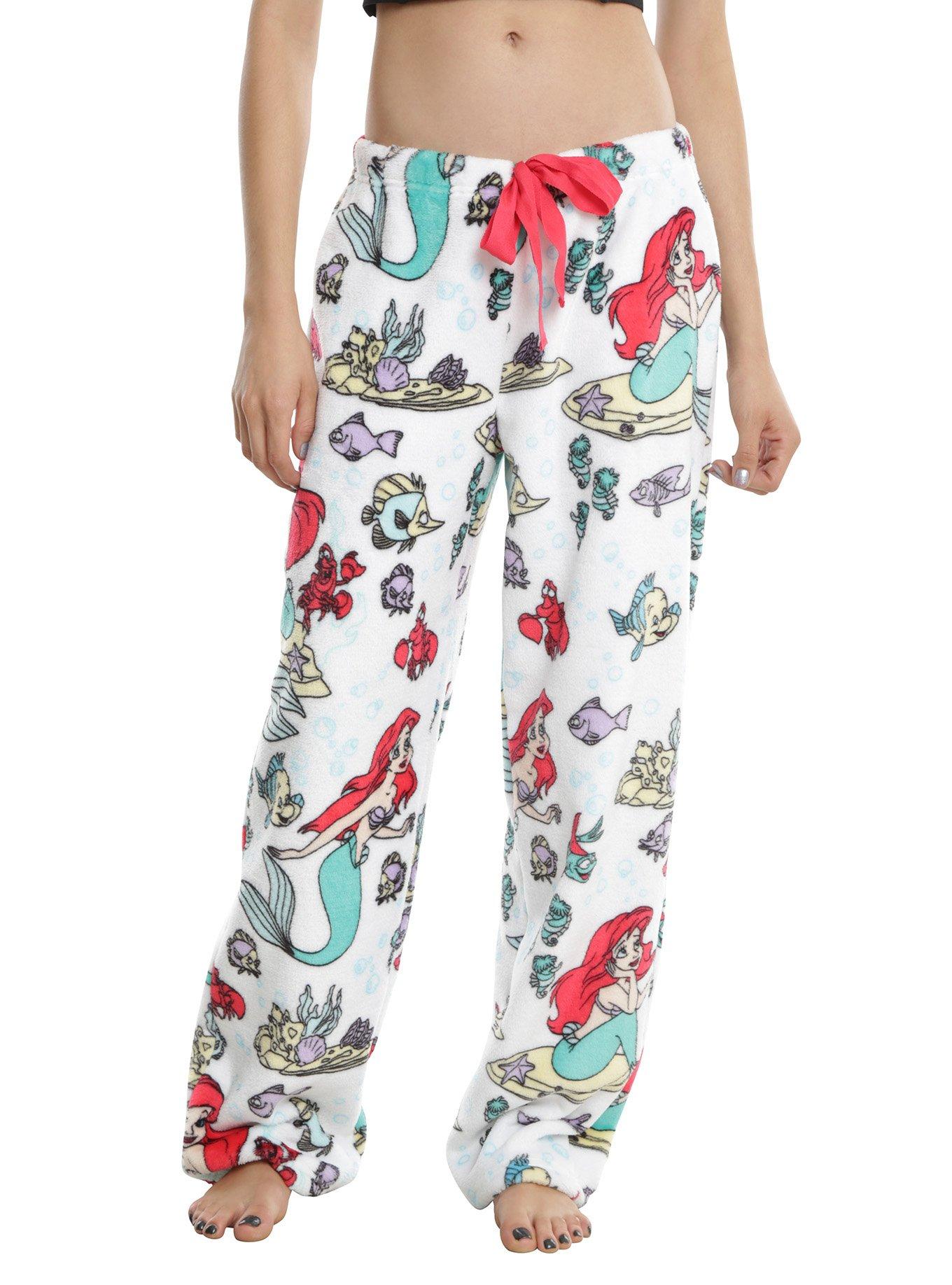 Little mermaid best sale pajamas womens