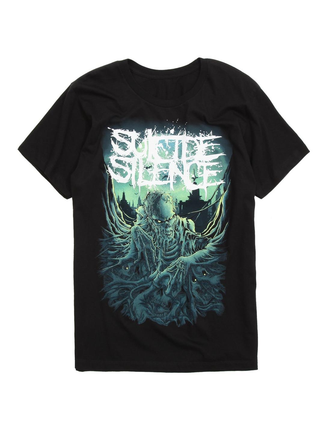 Suicide Silence Zombie T-Shirt, BLACK, hi-res