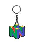 Nintendo N64 Logo Enamel Key Chain, , hi-res