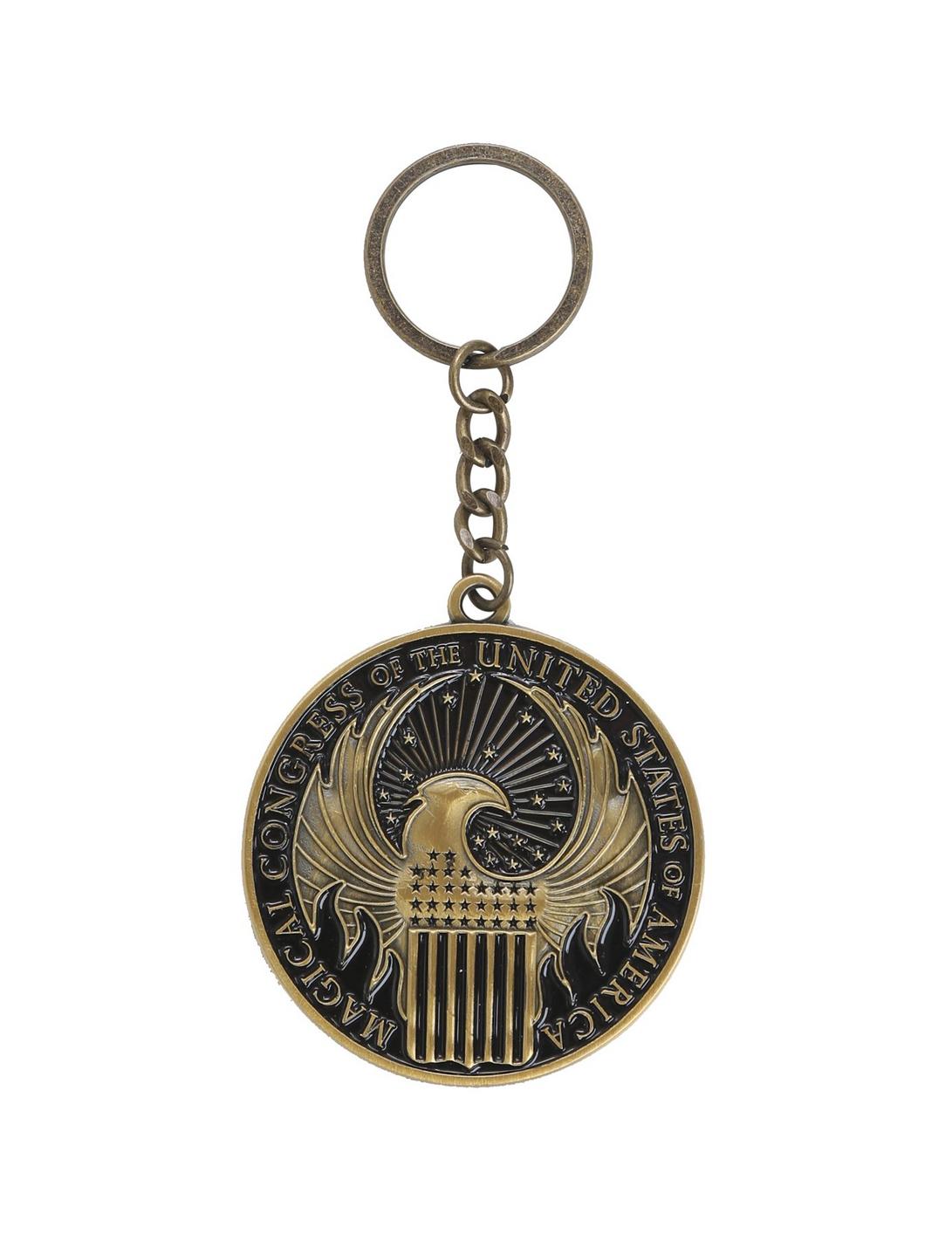 Fantastic Beasts And Where To Find Them MACUSA Key Chain, , hi-res