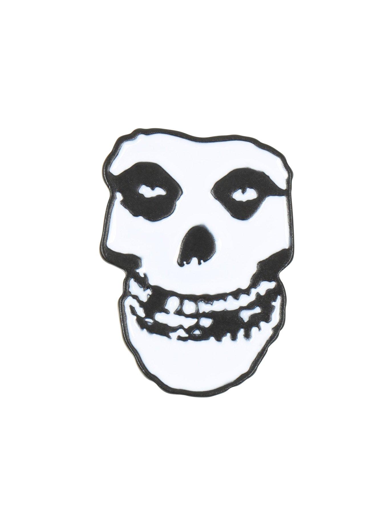 Misfits Fiend Skull Enamel Pin | Hot Topic