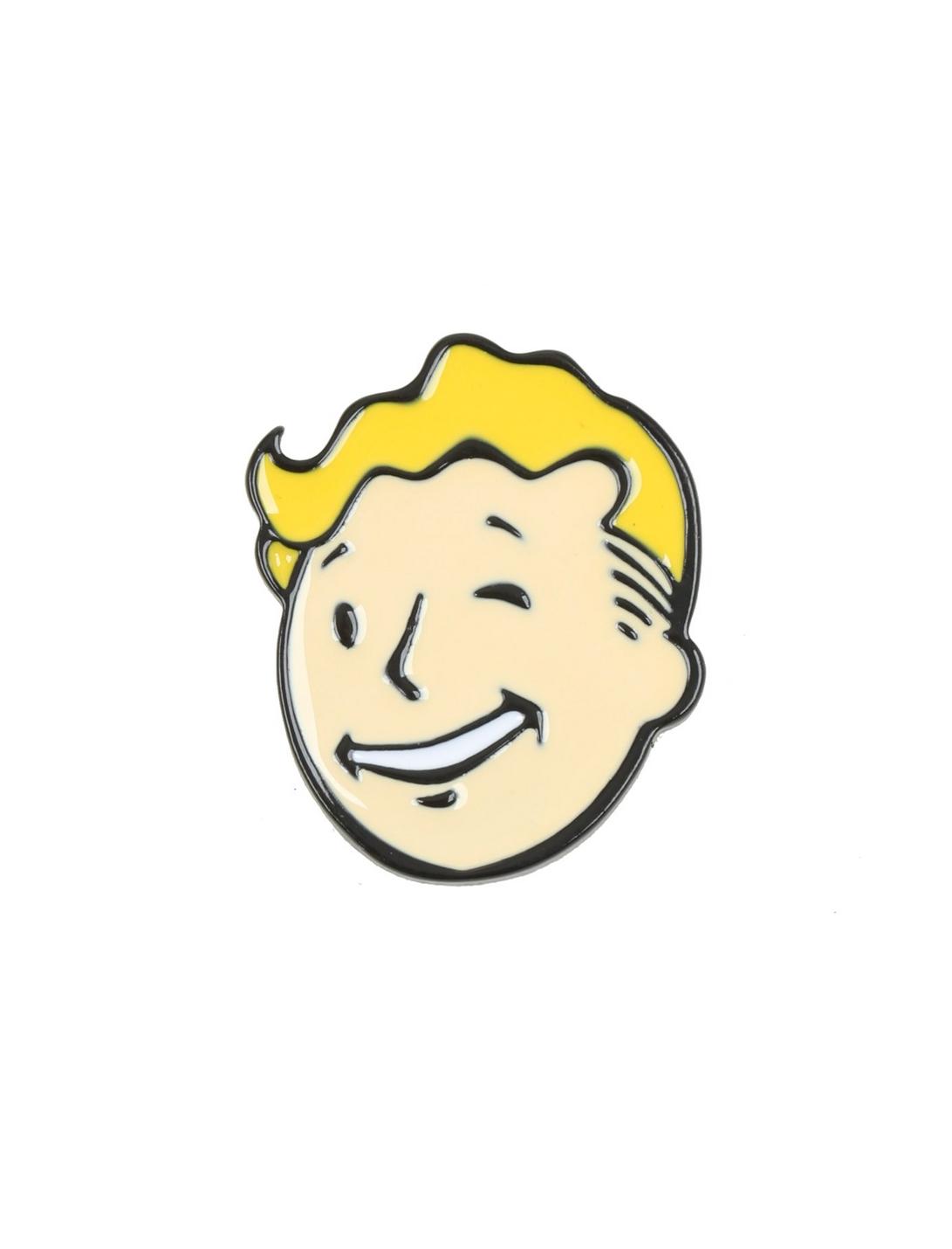 Fallout Vault Boy Enamel Pin, , hi-res