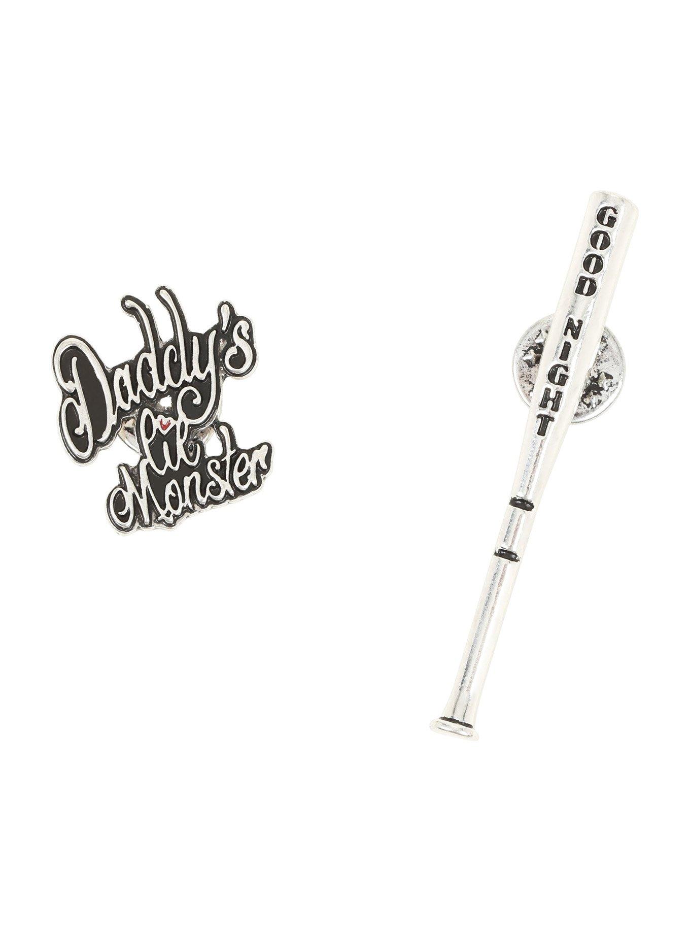 DC Comics Suicide Squad Harley Quinn Enamel Pin Set | Hot Topic