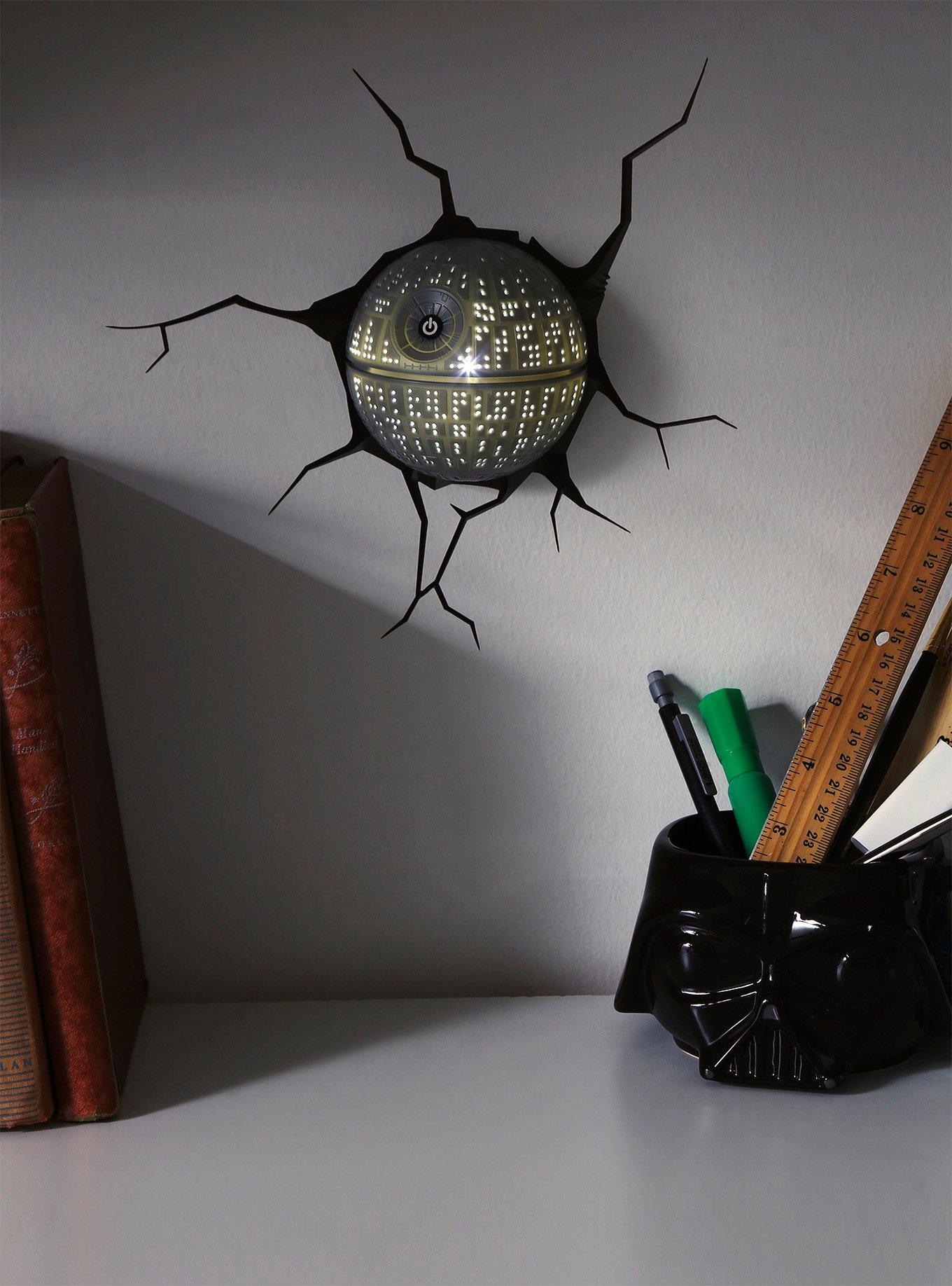Star Wars Death Star Night Light - BoxLunch Exclusive, , hi-res
