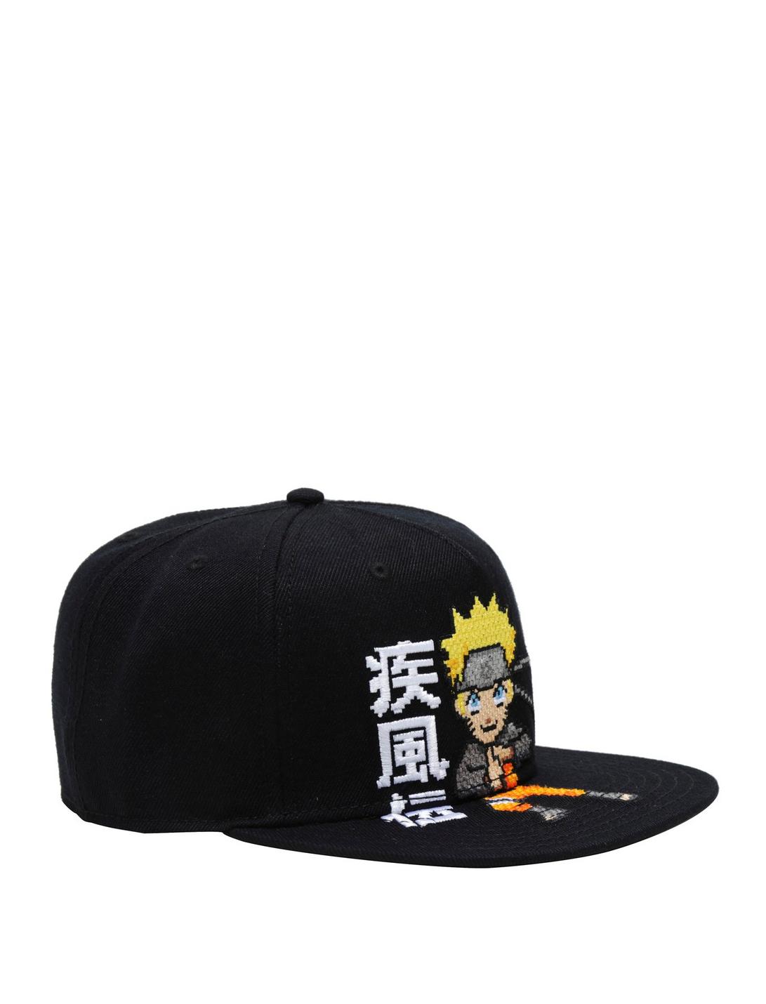 Naruto Shippuden Naruto Pixel Snapback Hat, , hi-res