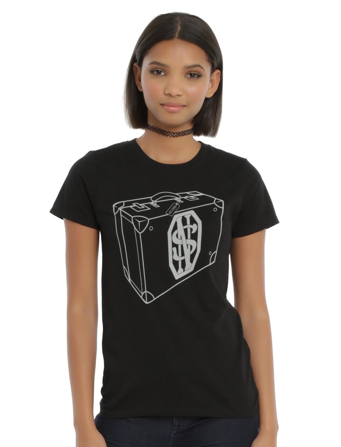 Fantastic Beasts And Where To Find Them Newt's Suitcase Girls T-Shirt, BLACK, hi-res