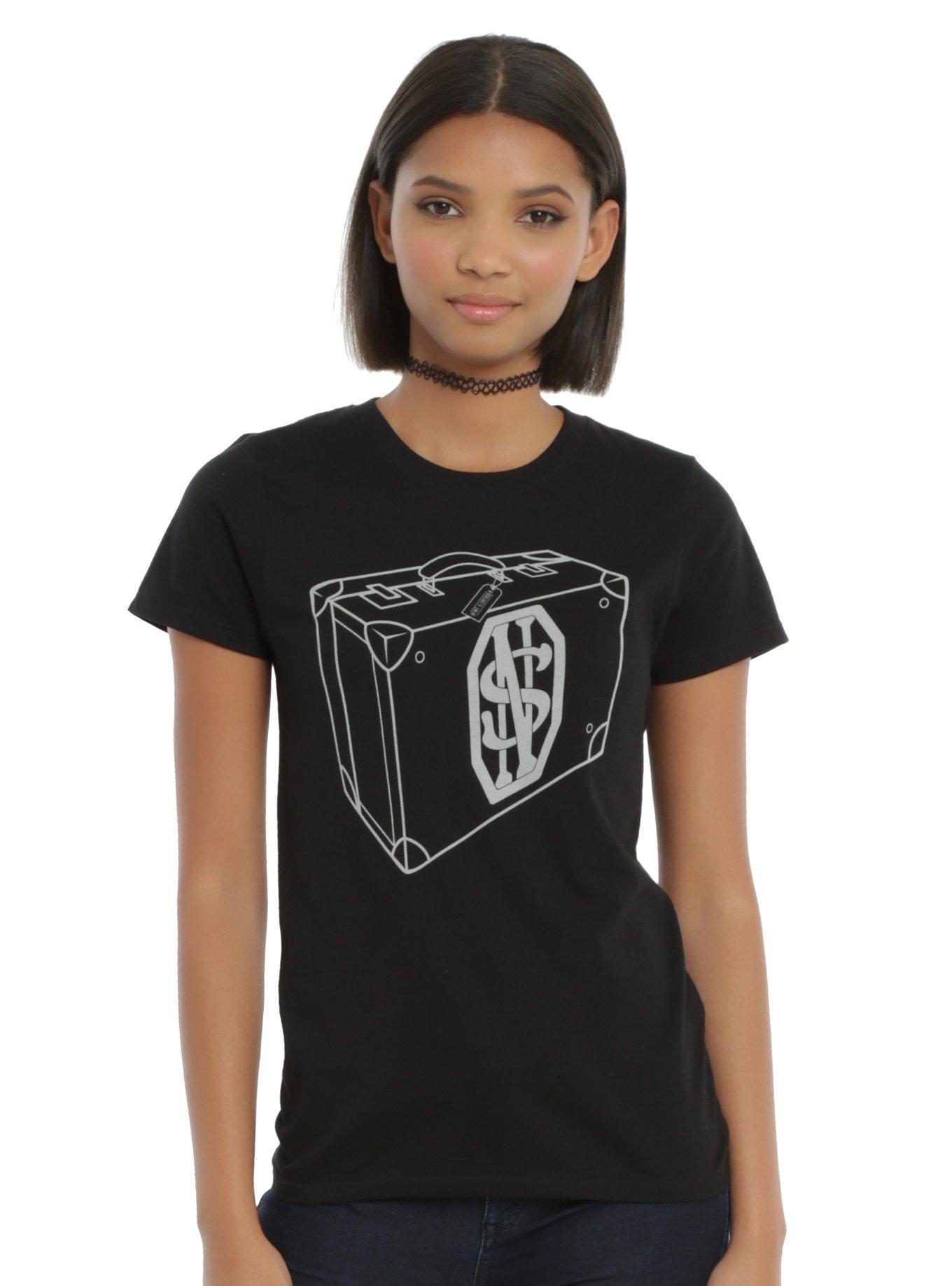Fantastic Beasts And Where To Find Them Newt's Suitcase Girls T-Shirt, BLACK, hi-res